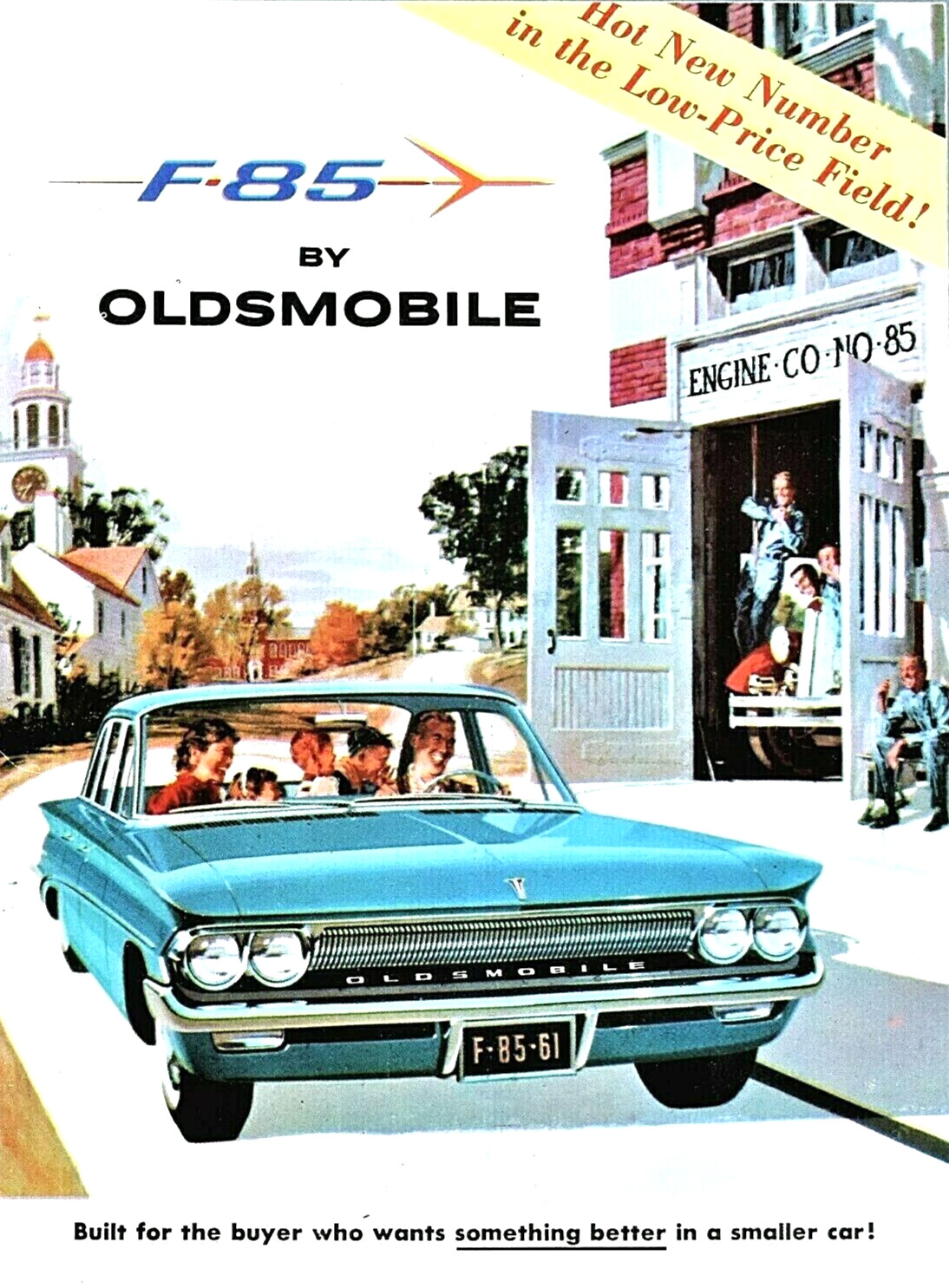 ORIGINAL 1961 OLDSMOBILE F-85 SALES BROCHURE CATALOG ~ 12 PAGES ~ 5.25