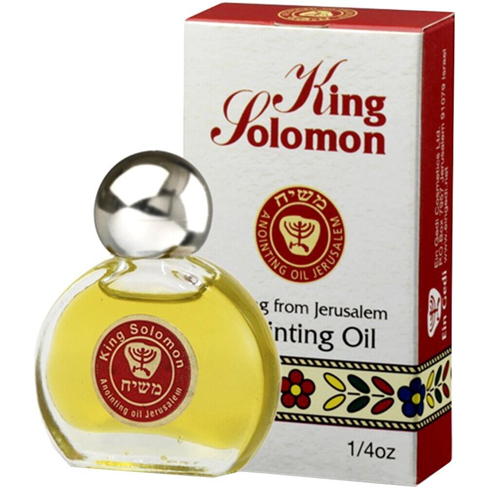 King Solomom- Messiah ( Masheiach ) Anointing oil - 7.5ml ( 1/4 OZ )