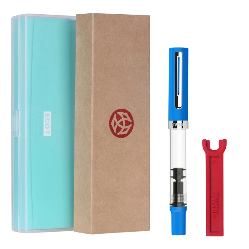 TWSBI ECO Fountain Pen Transparent Piston Resin Multiple Colors Nib Sizes