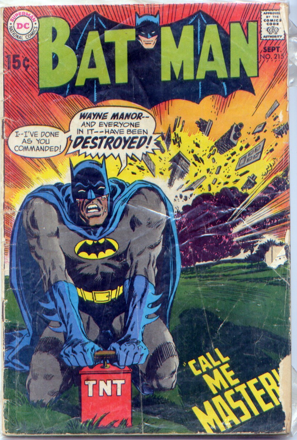 1969 Batman #215  - acceptable