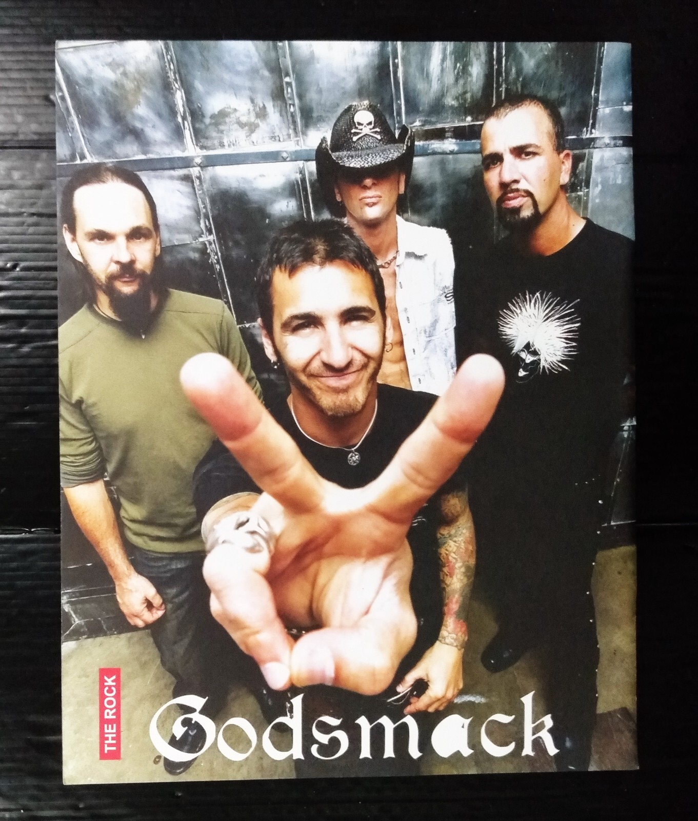 C5352 Godsmack Vintage Thailand ONLY 1 COLOR PAGE MEGA RARE