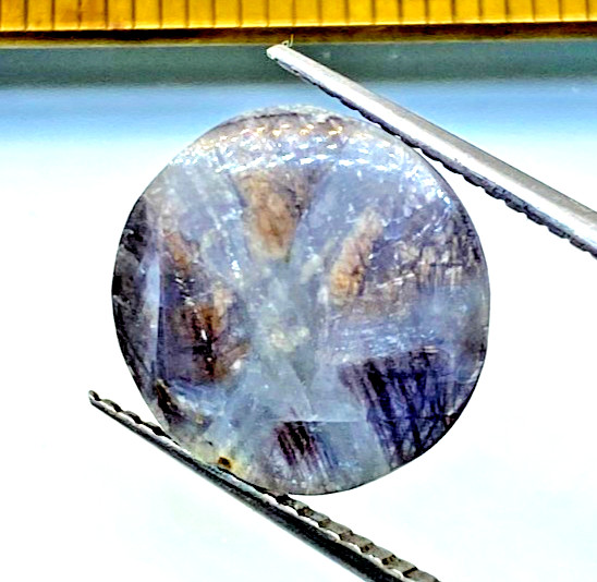 8.46 ct Natural Sapphire Trapiche Mogok Untreated Extra Rare Collectable L195