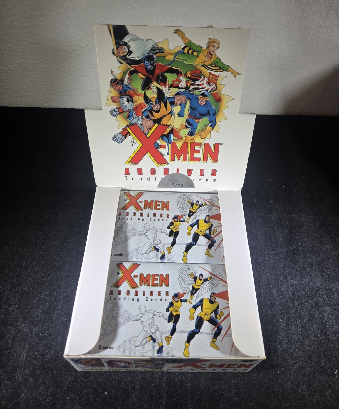 2009 X-Men Archives Trading Cards - Open Box of 24 Factory Sealed Packs