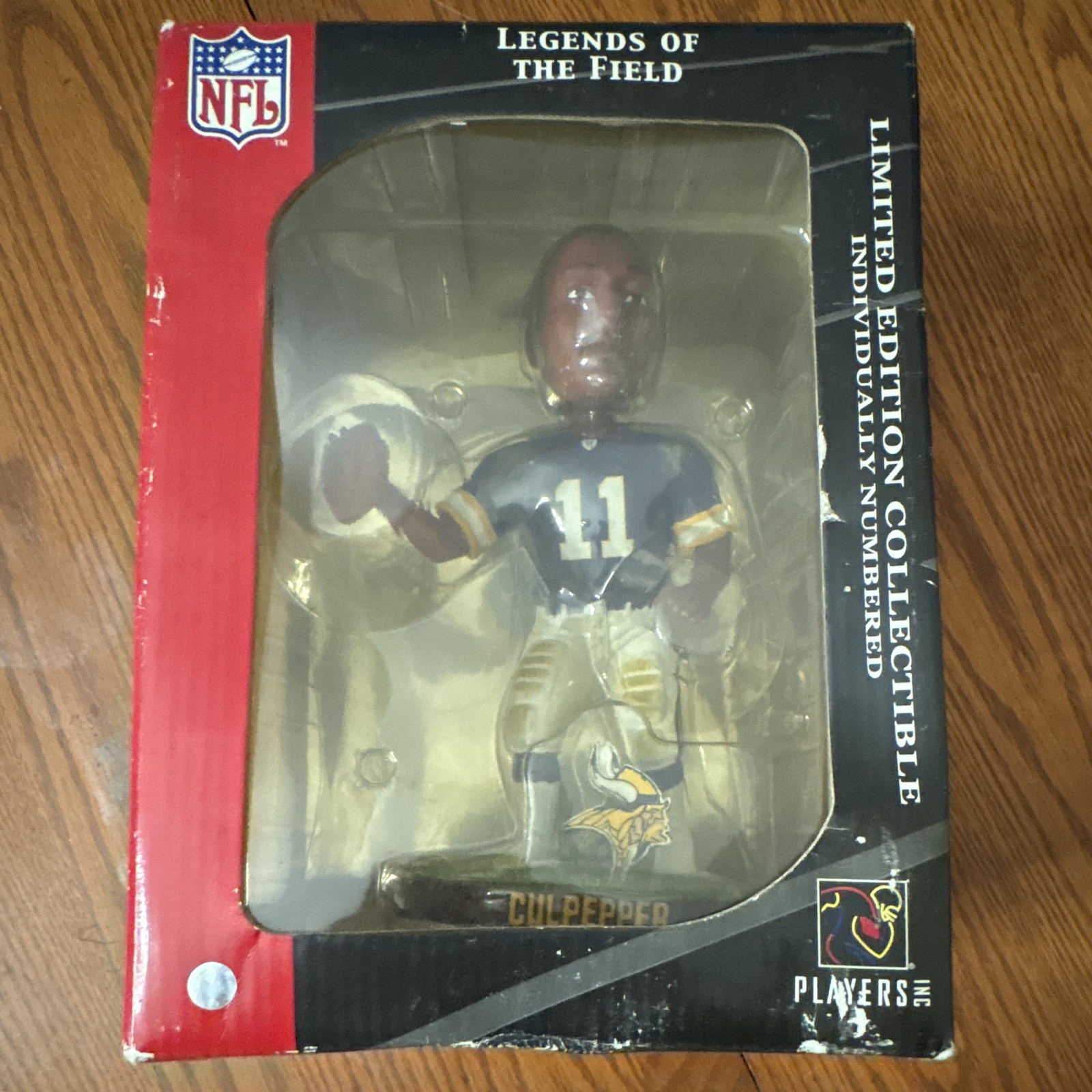 Collectibles NFL Legends of the Field Culpepper Limited Edition/ Numbers Figure