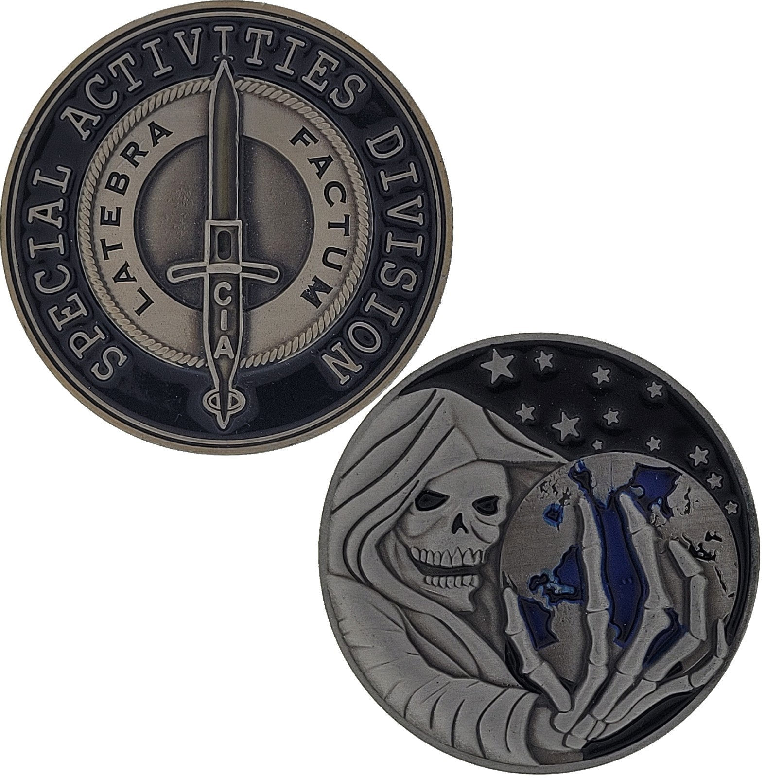 Special Activities Division CIA SAD SOG Grim Reaper Challenge NEW Coin