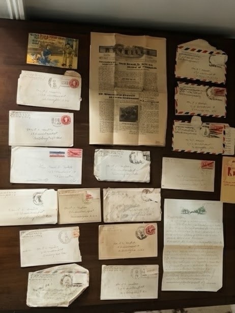 Complete WWII 90th Infantry Div. Archive: Letters & Rare Unit Newspaper
