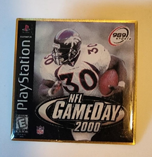 PIN 1999 NFLP QB Club NFL GAMEDAY PLAYSTATION