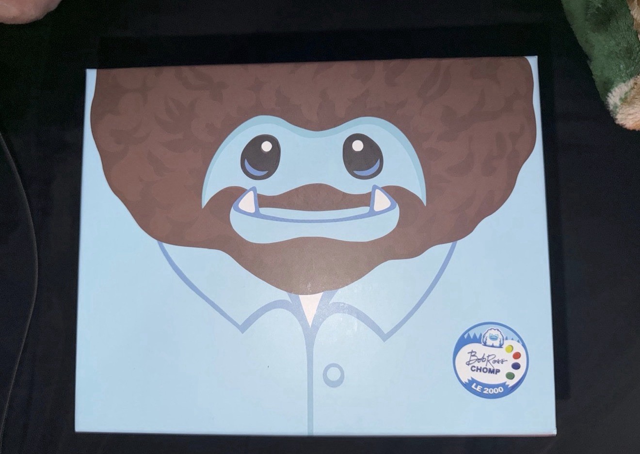 Abominable Toys Bob Ross Chomp The Yeti Five Inch Vinyl Figure LE 2,000
