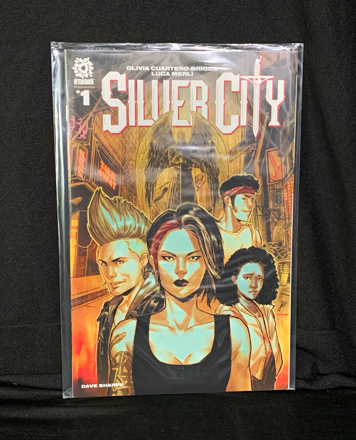 AfterShock Silver City #1 Comic Book Single Issue Color Cuartero-Briggs Merli
