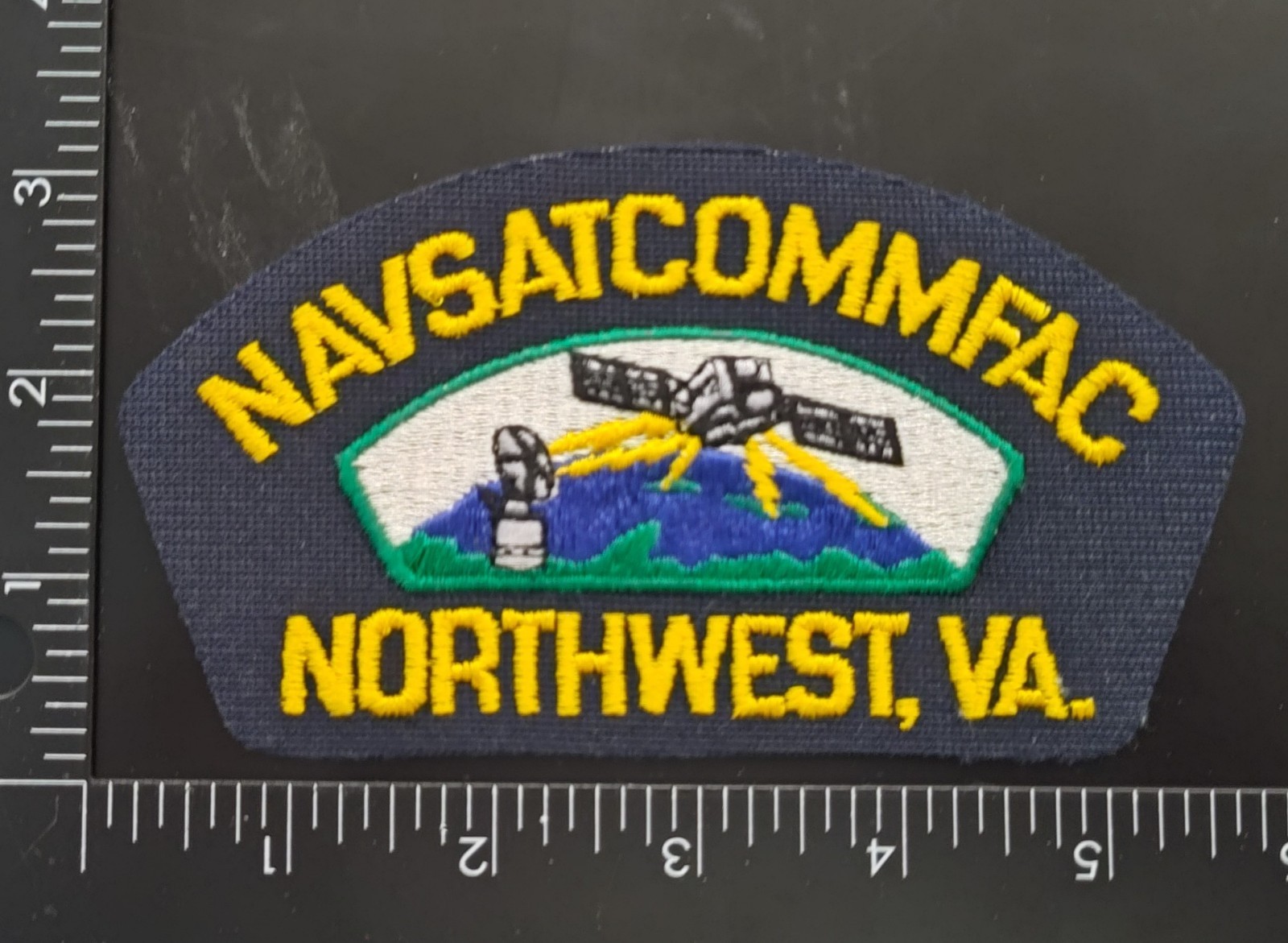 U.S. Navy's Patch Satellite Communications Facility NAVSATCOMMFAC Hook Loop 