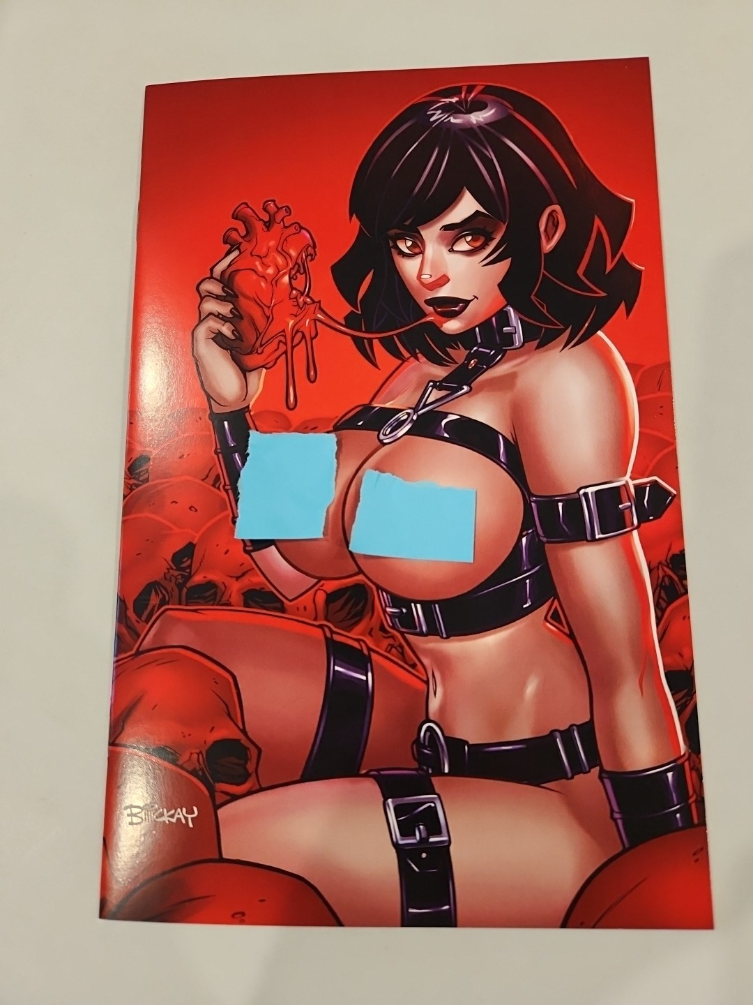 Fangers Ashcan #1  Bill McKay Naughty Virgin NYCC BAD BUG COMICS 