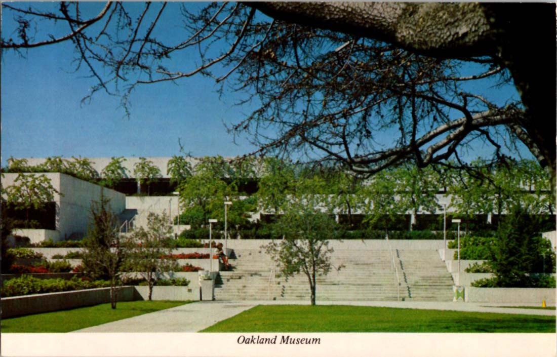 Pre-1980 MUSEUM SCENE Oakland California CA s/12 BB7583