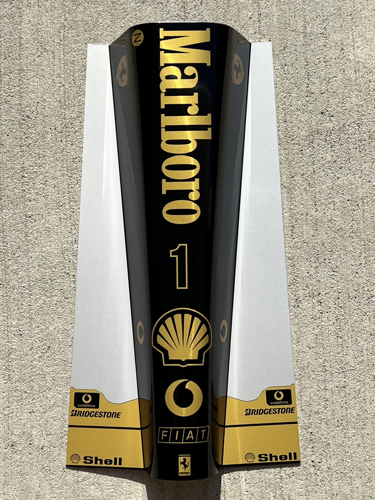 Limited edition Michael  Schumacher F2002 FORMULA 1 F1 Race Car nose Style Sign