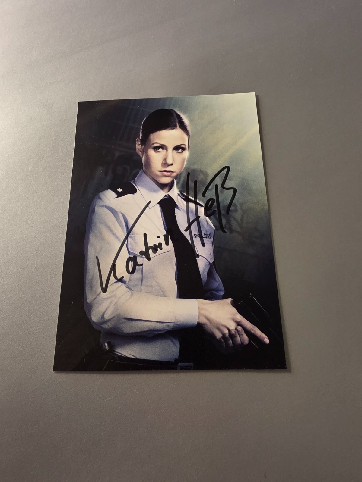 Katrin Hess-signed autograph card 10x15 autograph (SB008)