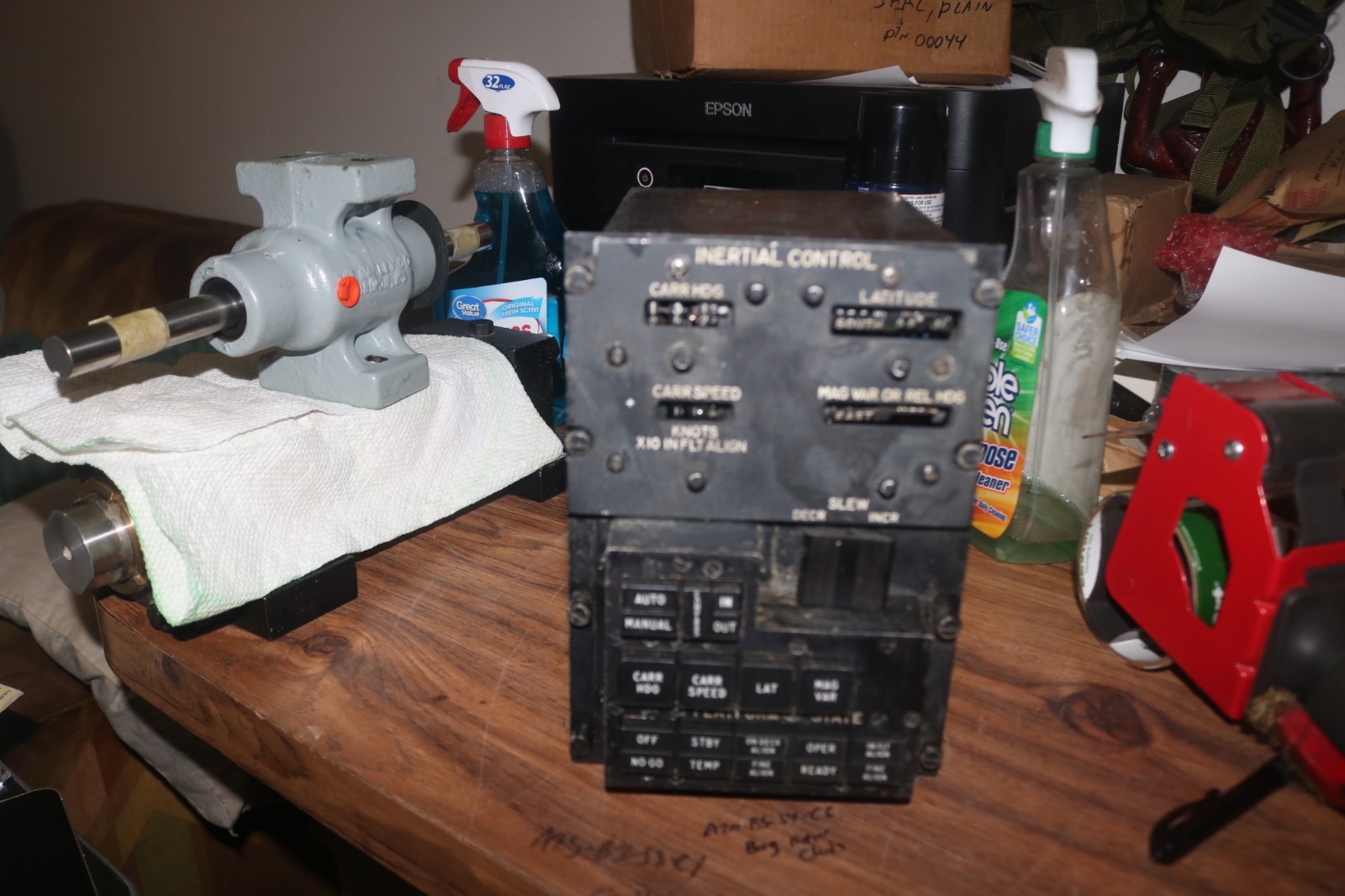 Nice shape Vietnam era A-6 Intruder ASN-36 / C-3670 Intertial Navigation control