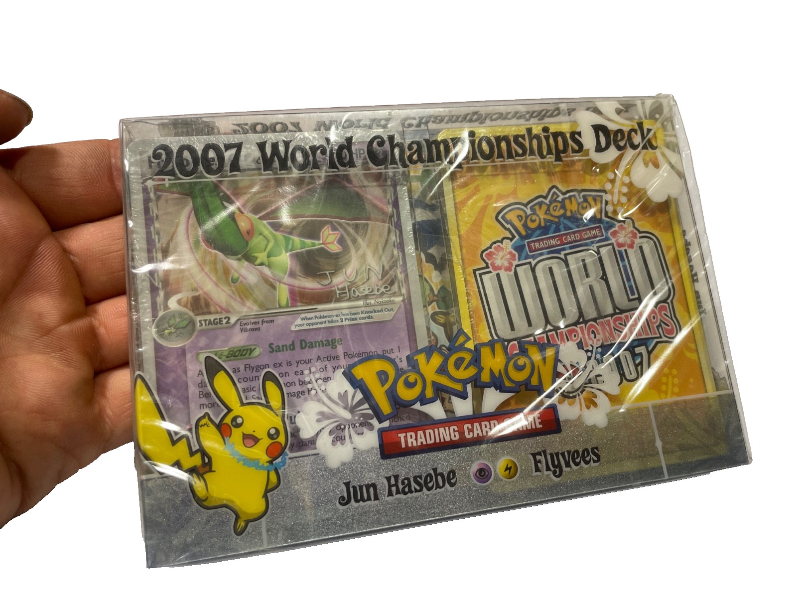 2007 World Championship Deck Pokemon Jun Hasebe Flyvees - Factory Sealed - NEW