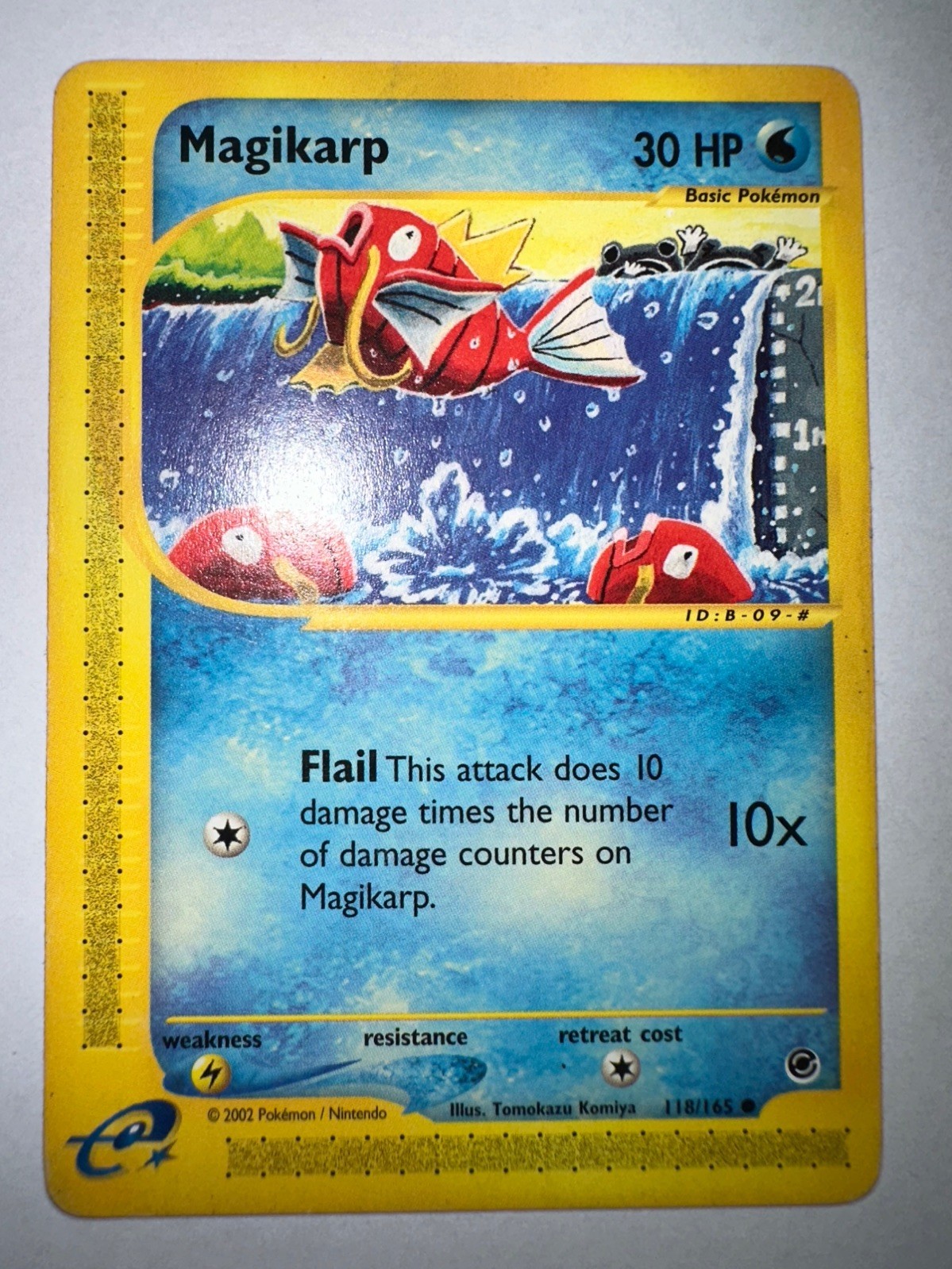 Magikarp LP 118/165 - Expedition - Pokemon 2002 WOTC