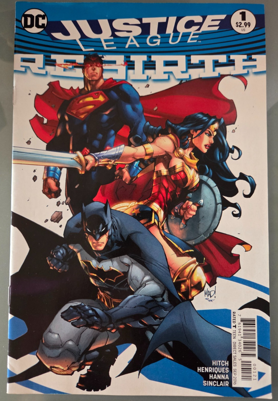 JUSTICE LEAGUE #1-43 (2016) DC COMICS FULL COMPLETE SERIES+REBIRTH SPECIAL #1