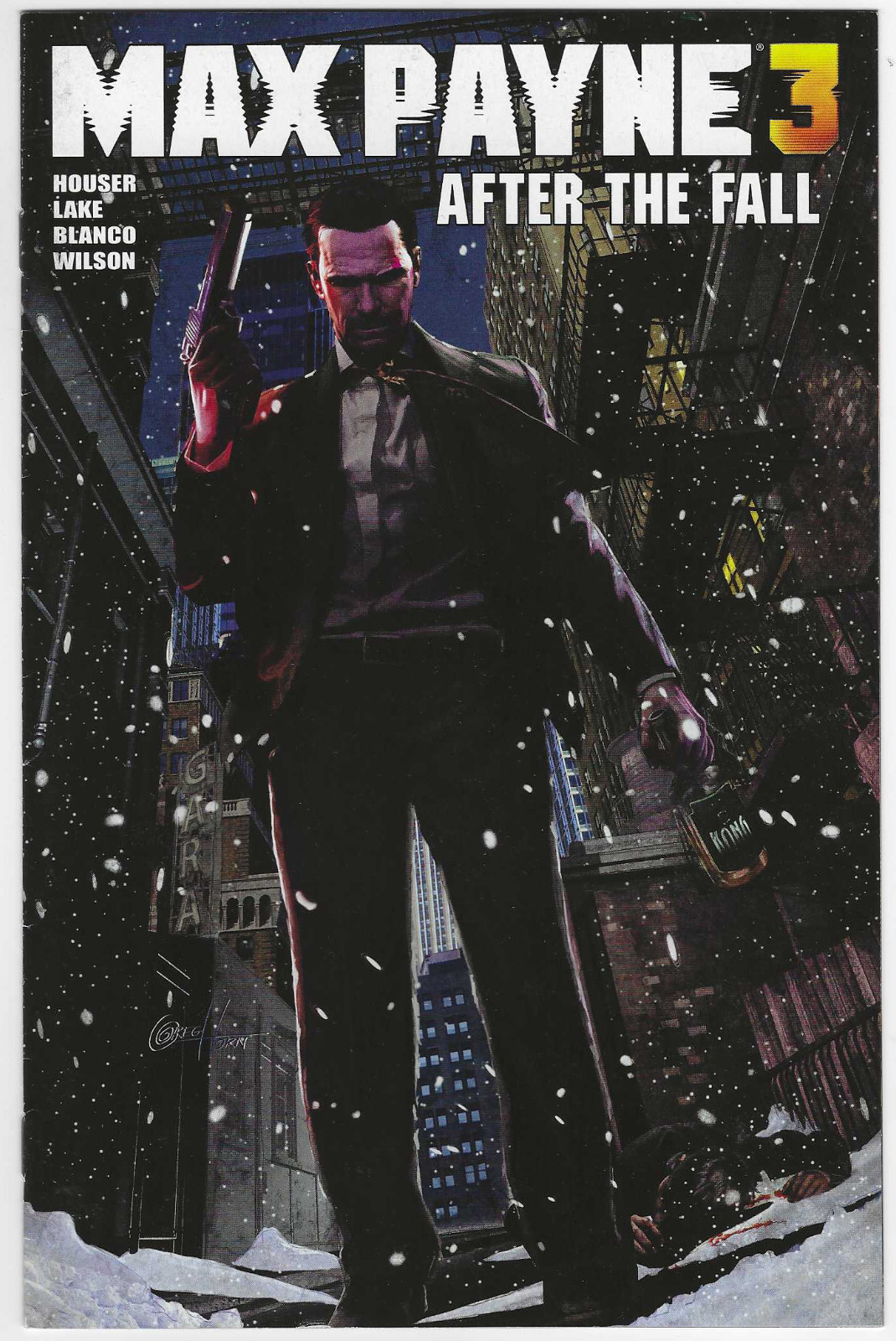 MAX PAYNE 3 AFTGER THE FALL 1 VF 2012 ROCKSTAR SOCIAL CLUB MARVEL GIVEAWAY PROMO