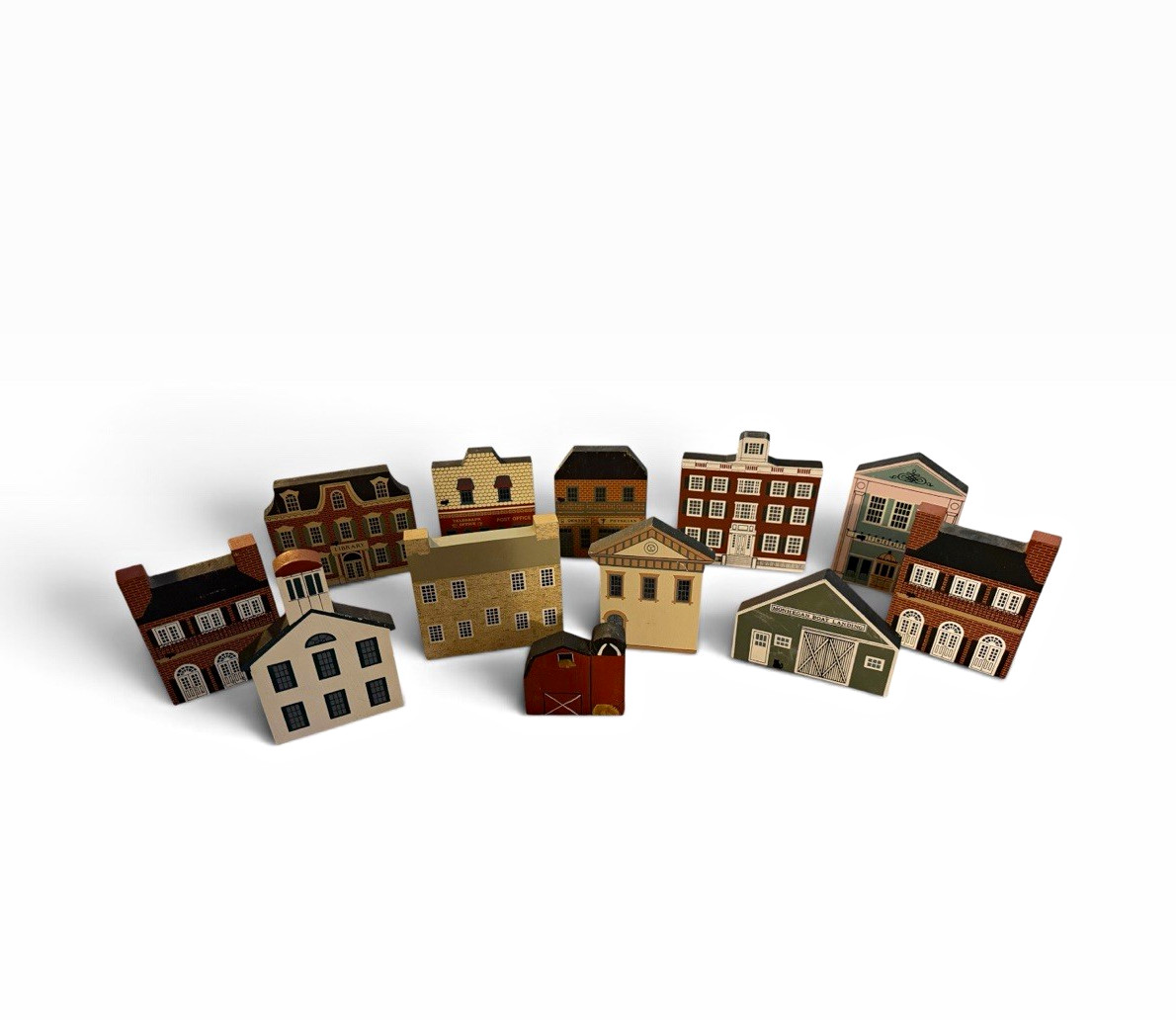 The Cat’s Meow Village 1987 12pc Vintage Lot