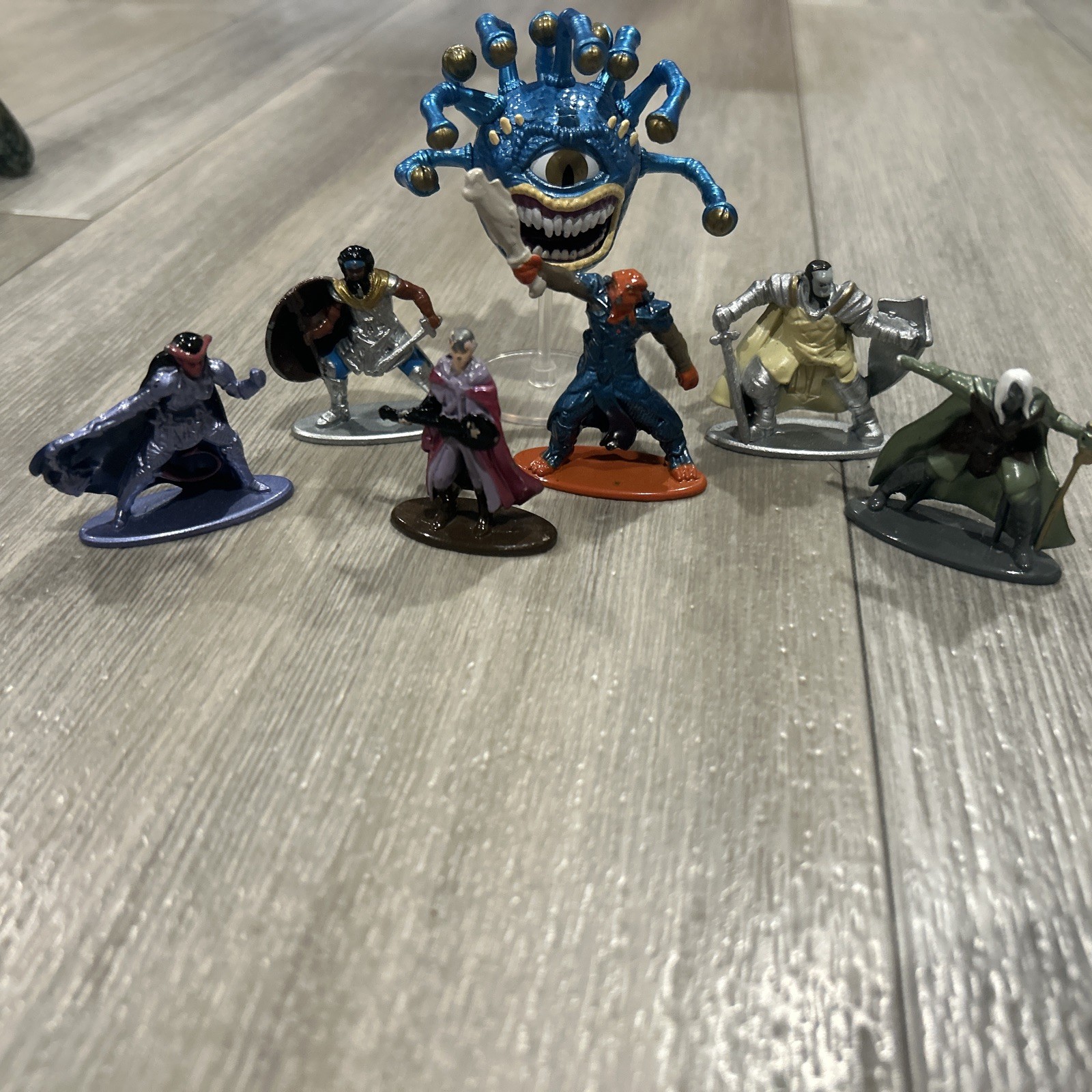 Jada Toys Dungeons & Dragons Nano MetalFigs die-cast collectible figures.