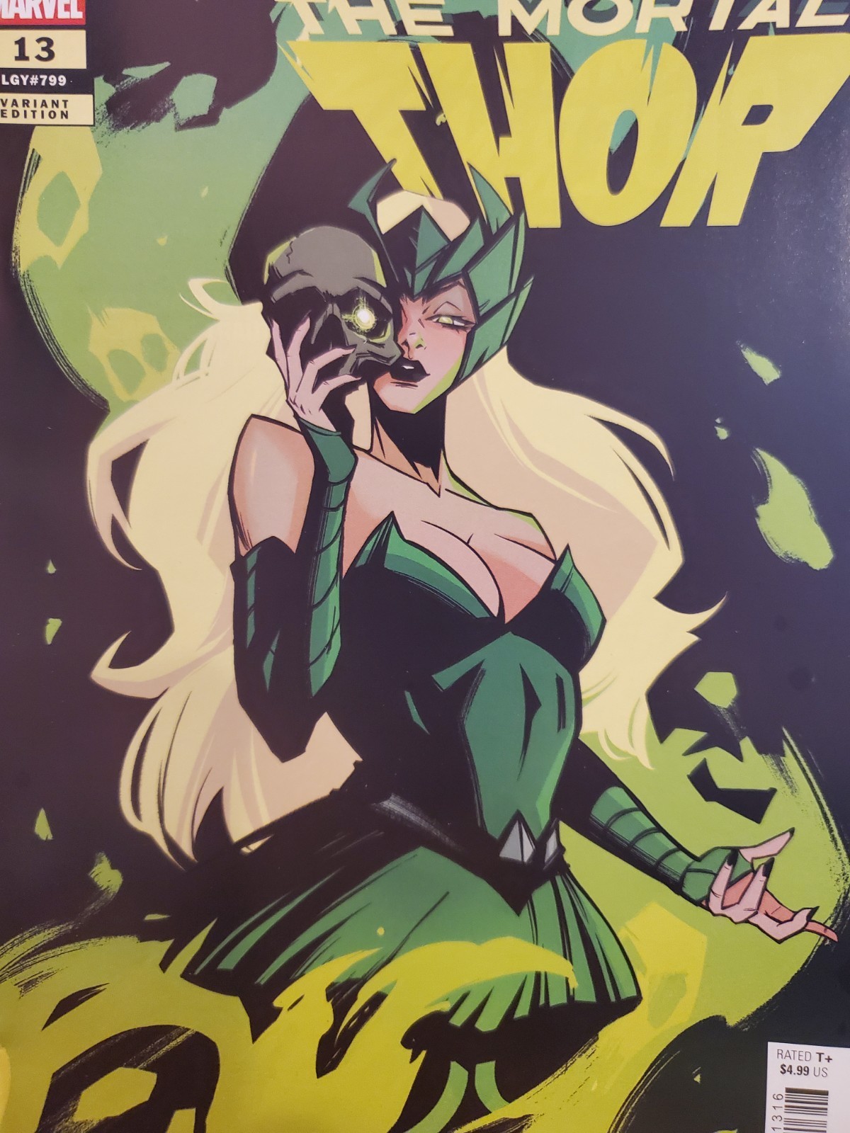 Nice Mortal Thor #13 Nogi San 1:25 Variant Cover NM + Marvel Comics 