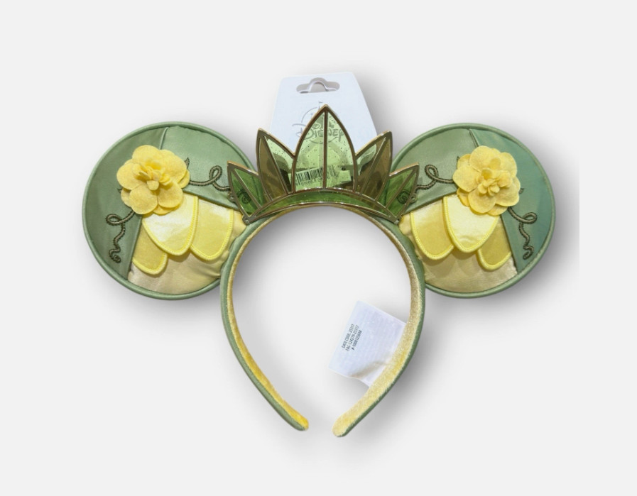 Genuine  2026 Disney Tiana Ear Headband The Princess and the Frog Dress Ears