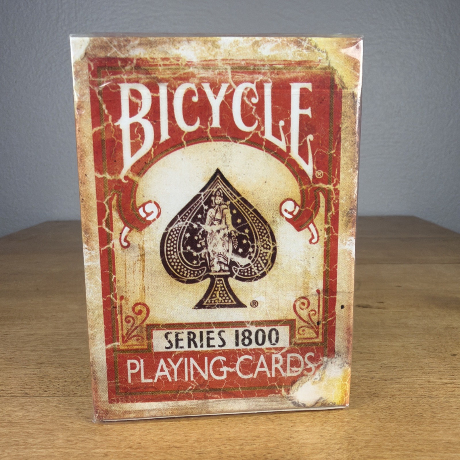 Bicycle Series 1800 Distressed Playing Cards V1 Unmarked Ellusionist Sealed NEW