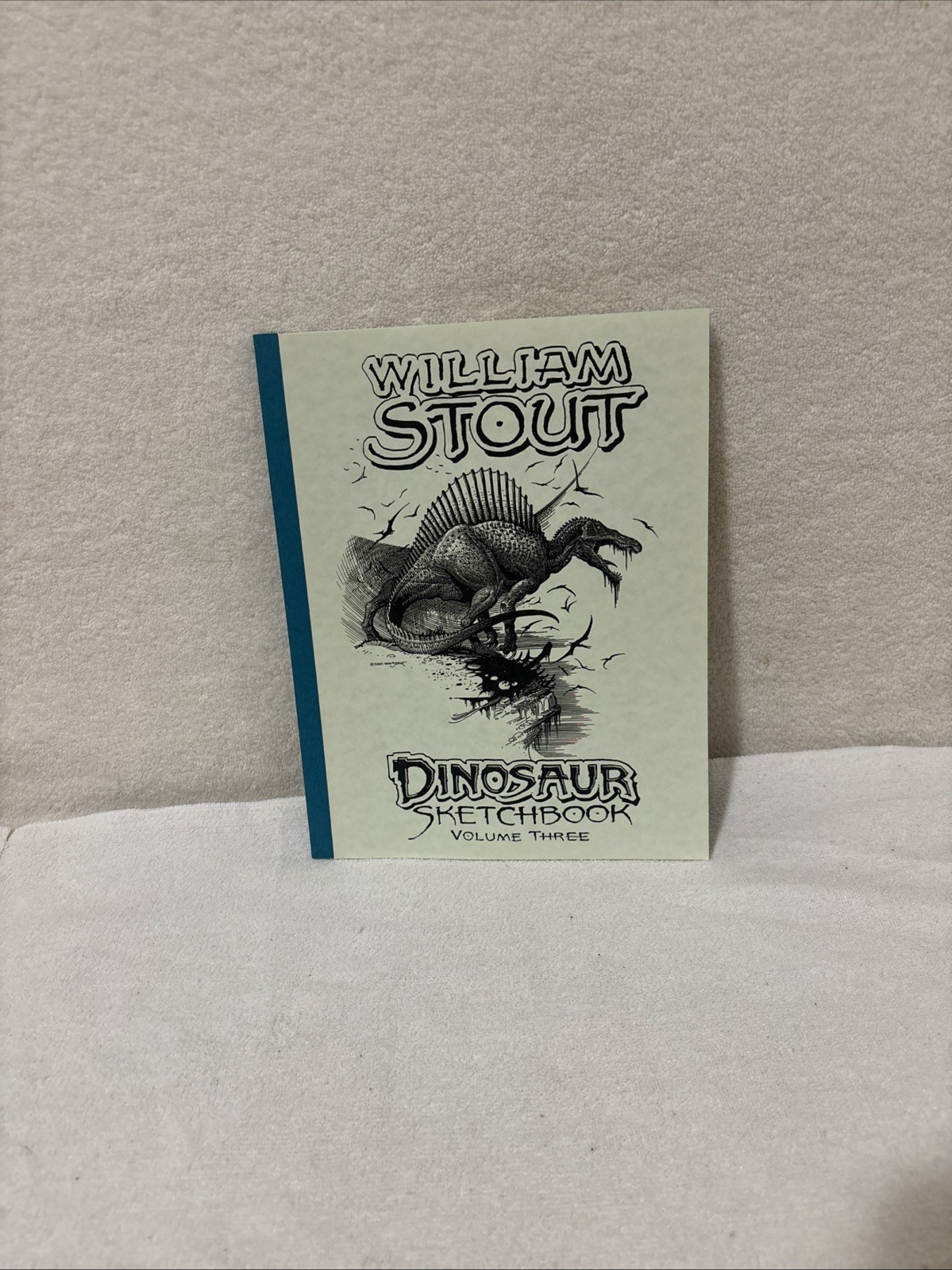 SIGNED William Stout Dinosaur Sketchbooks Vol. 3 Lot 334/950 