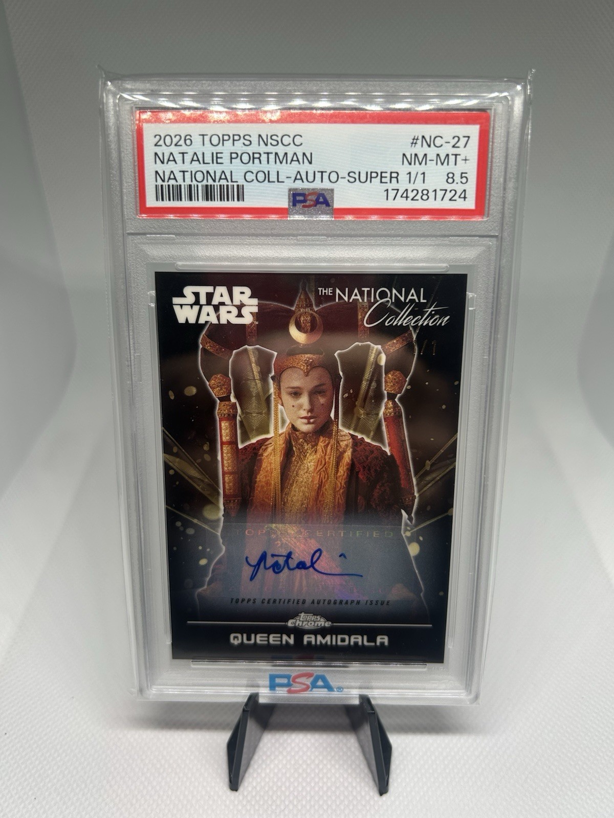 2026 NSCC Star Wars The National Collection Queen Amidala-Natalie Portman 1/1