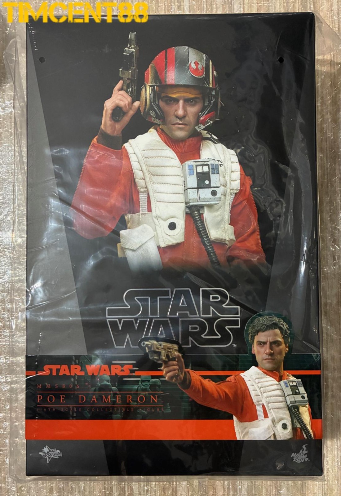 Ready Hot Toys MMS806 Star Wars: The Force Awakens 1/6 Poe Dameron