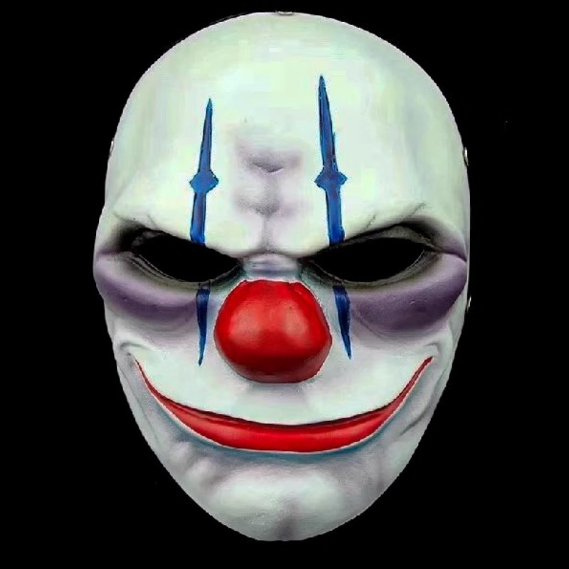 Game PAYDAY 2 The Heist Dallas Mask Resin Prop Halloween Cosplay Full Face Mask 