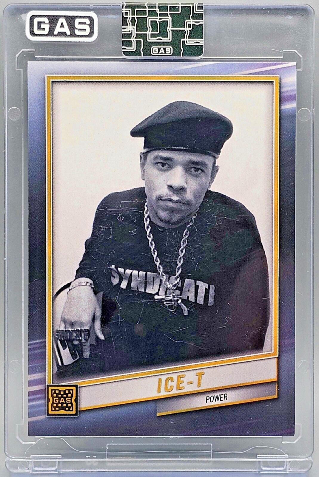 Ice-T 2023 GAS G.A.S. Trading Cards Power #1 National Ice T *READ*