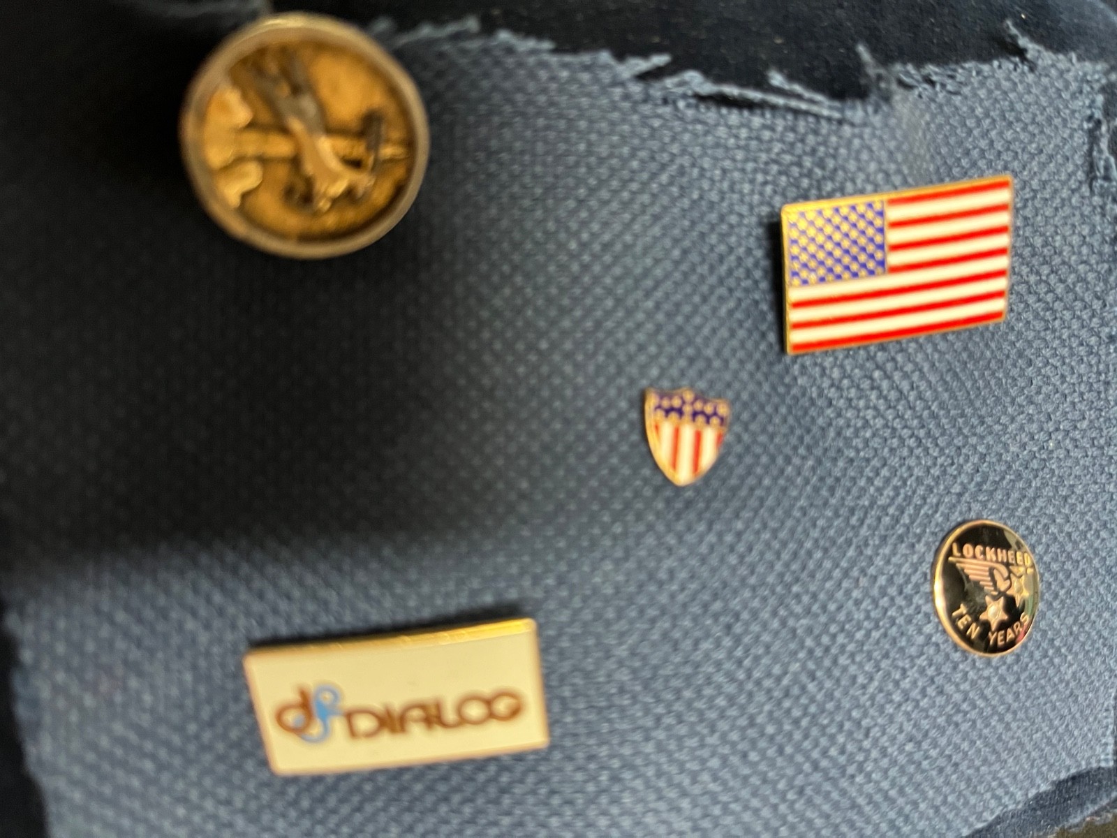 Lapel Pins - Lockheed - Dialog & U.S.Army