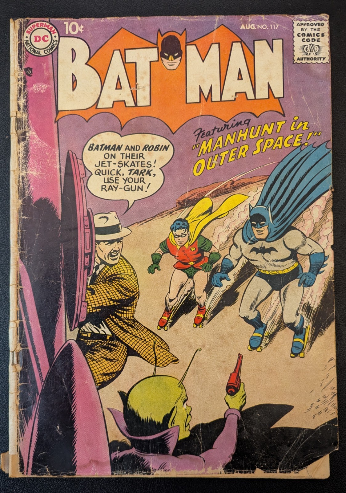 Batman # 117 (1958) Ft. Martian Manhunter - DC Comics
