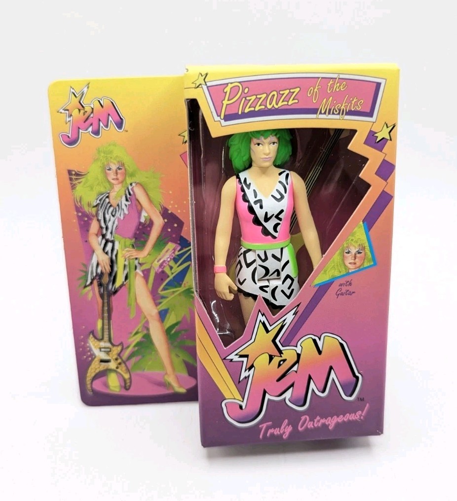 Jem Pizzazz SDCC Jem Super 7 Reaction Action Figure