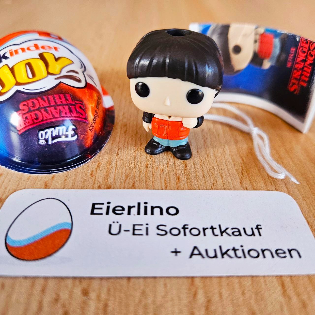 YOUR CHOICE : SELECT FROM all 24 Stranger Things Funko Pop KINDER JOY FIGURES