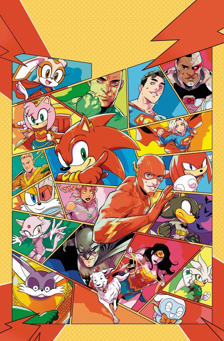 DC X Sonic The Hedgehog Metal Legion #5 CVR A Pablo M Collar Pre Order 9/2/26