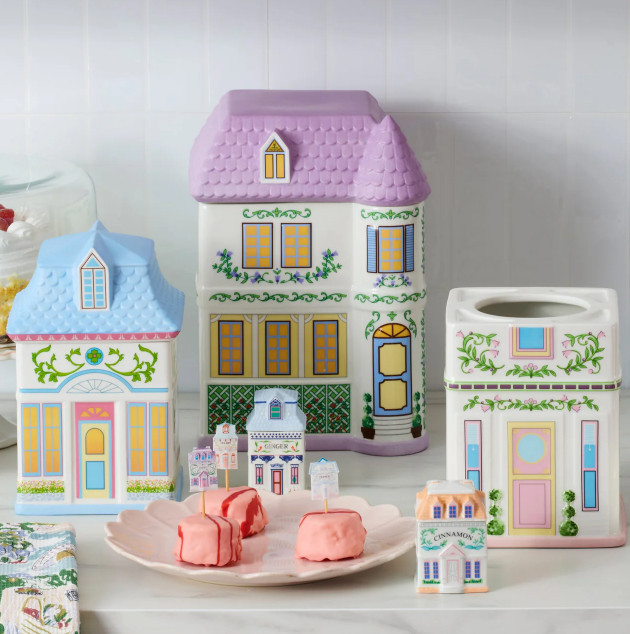 Lenox Village House Canisters Set Of 3 Limited 2025 Brand New SHIPS ASAP PRESALE