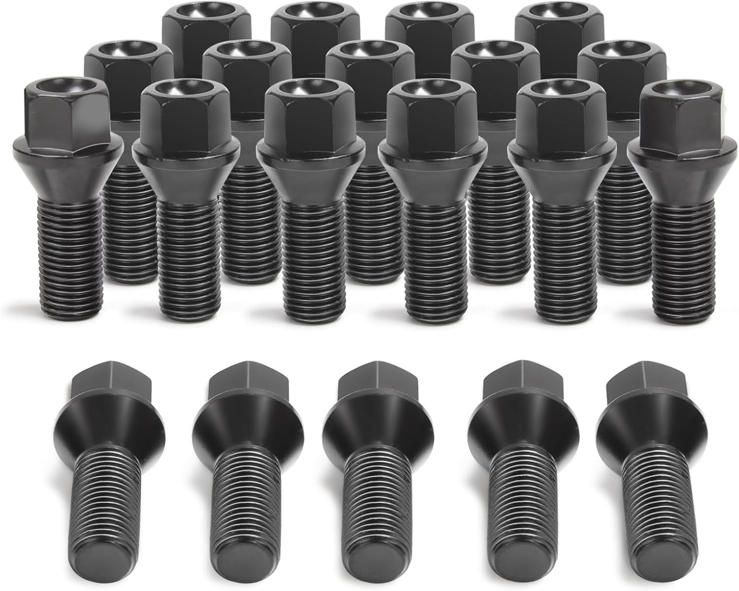 14x1.5 Lug Bolts Fit for A3 A4 A5 A6 A7 A8 S3 S4 S5 S6 S7 S8 Jetta Tiguan Golf