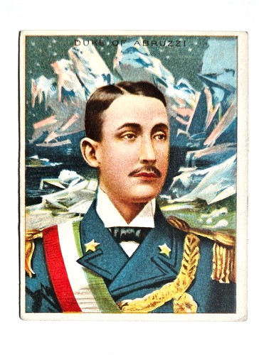 T118 #1 Duke of Abruzzi The World's Greatest Explorers, Ca 1911 Set Break, EX