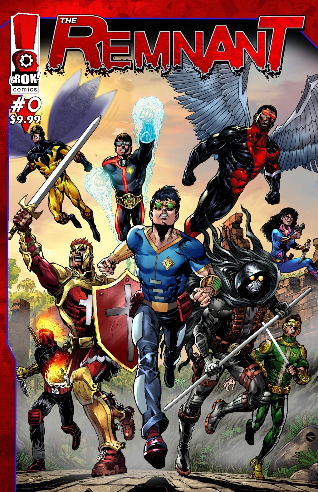 The Remnant #1 New Superheroes, X-Men, Legion of Superheroes, youngbloo, extreme