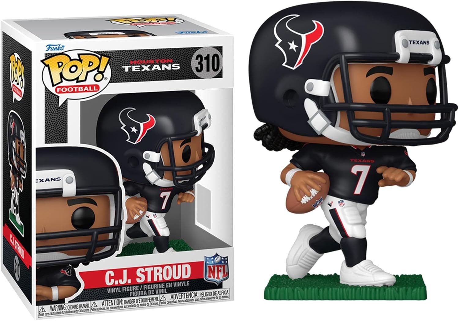 CJ STROUD - HOUSTON TEXANS - FUNKO POP - BRAND NEW - NFL 86326
