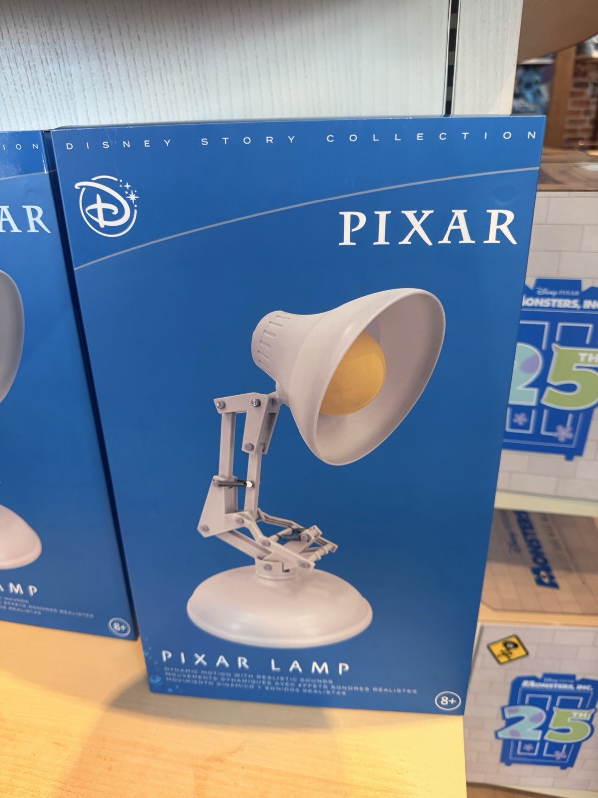 2026 Disney D23 Pixar Lamp Story Collection Luxo Jr. with Motion and Sounds NEW