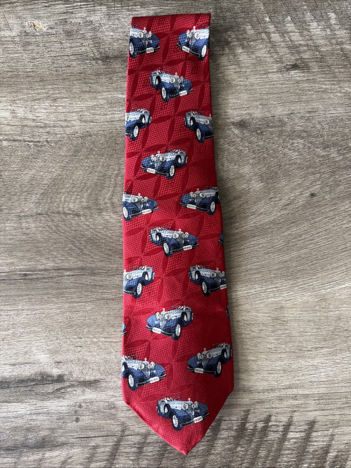 Robert Talbott 2001 Pebble Beach Concours MERCEDES-BENZ 540K Roadster Tie
