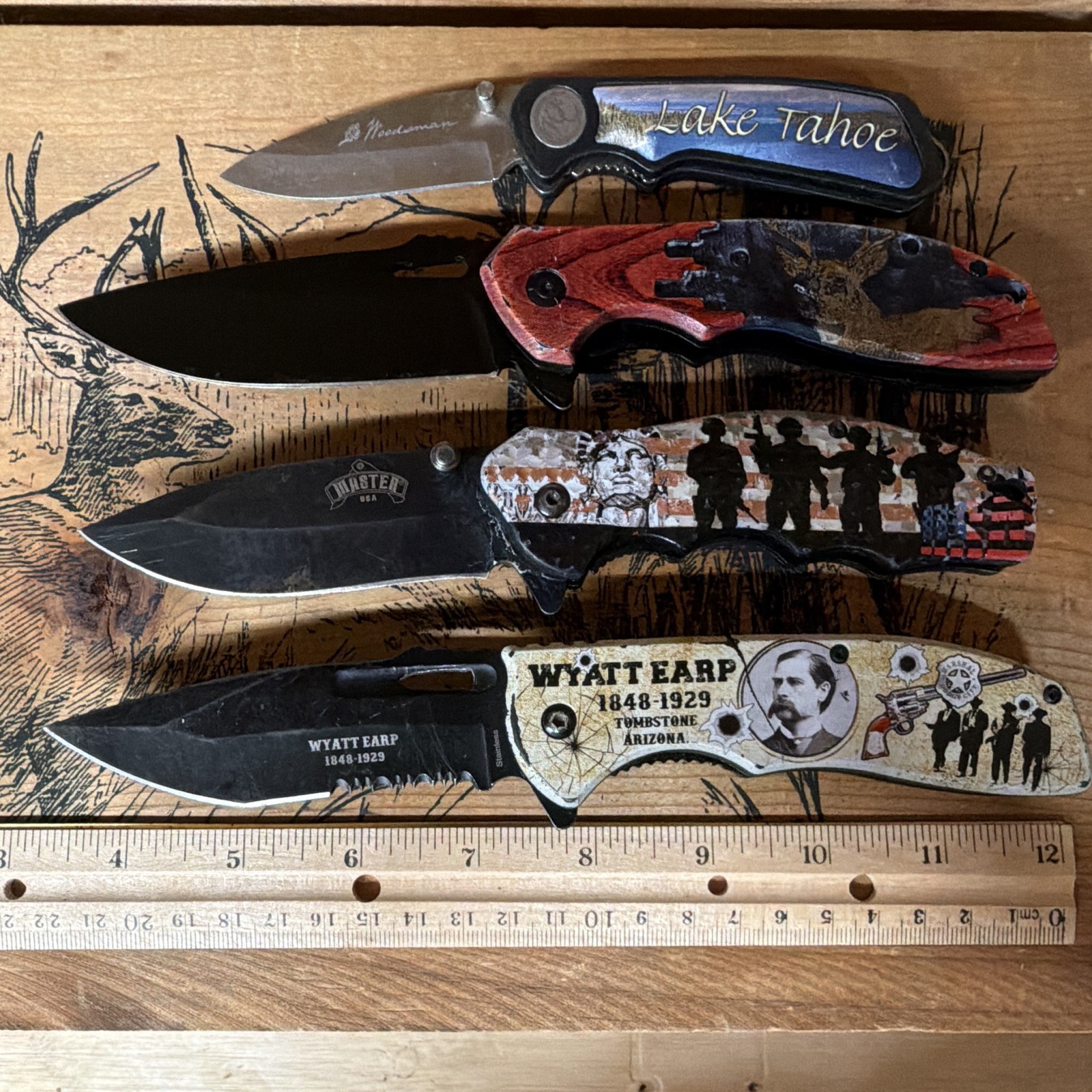 Lot Of 4 Novelty Pocketknives