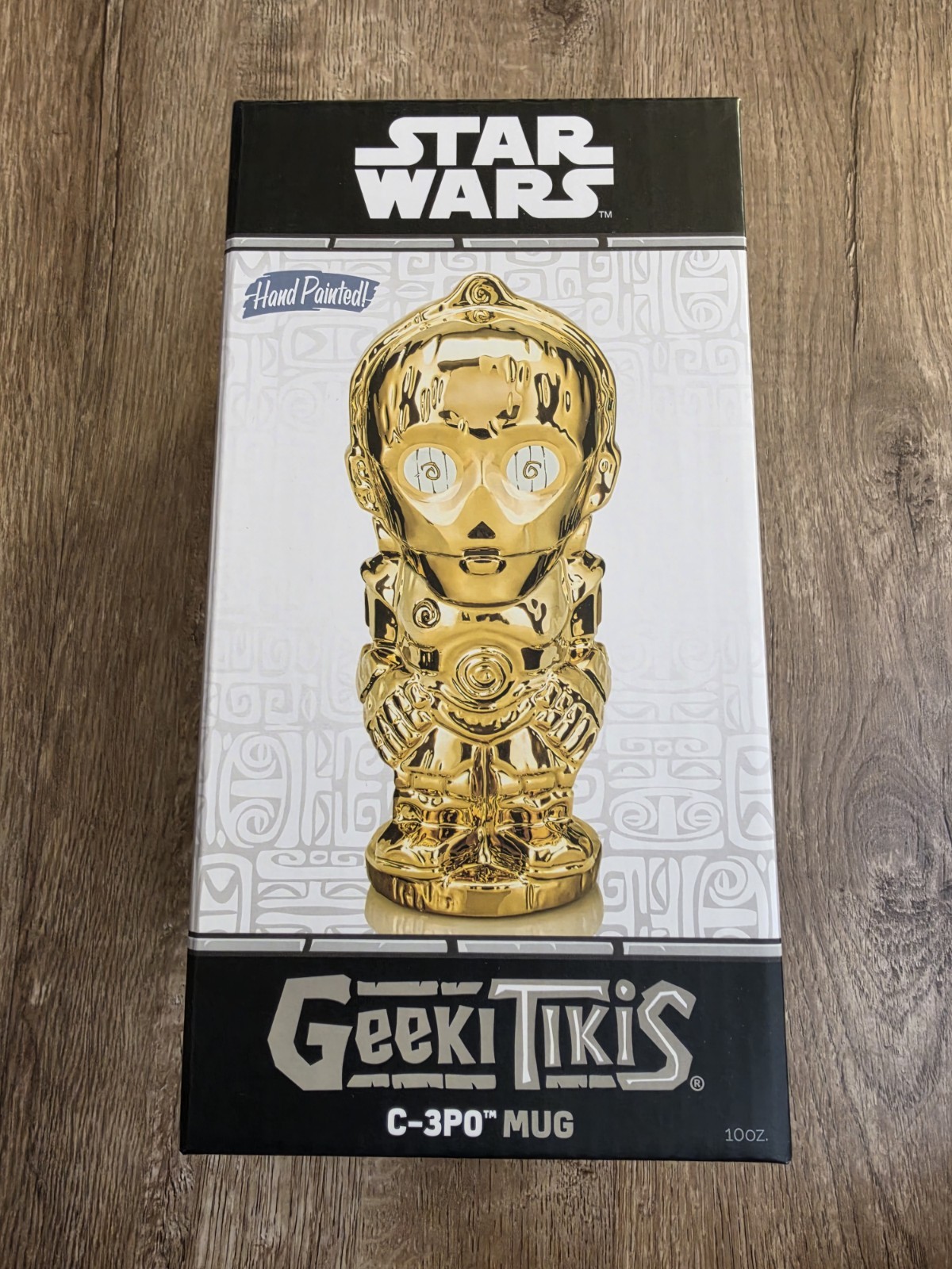 Geeki Tikis Gold Chrome C-3PO SDCC 2026 Exclusive Tiki Mug BRAND NEW SEALED 