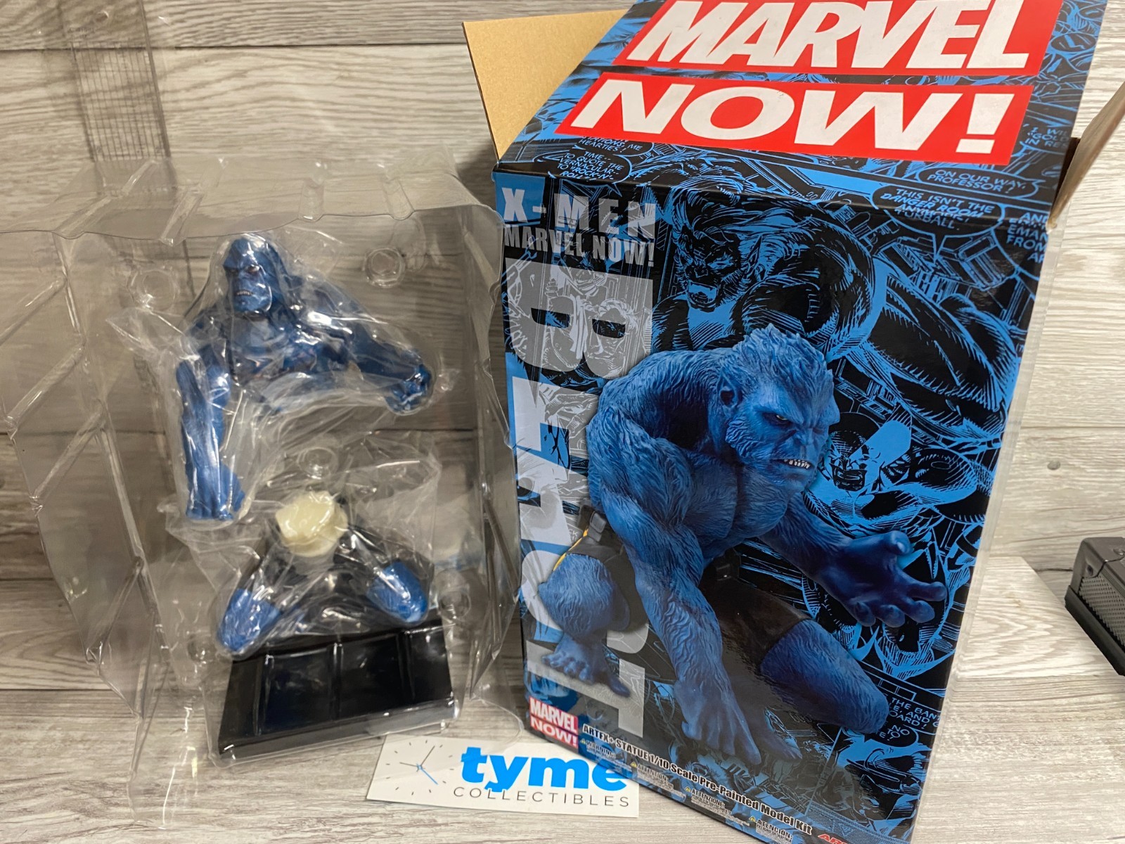 Marvel Now X-Men Beast Kotobukiya ArtFX+ 1/10 Scale Painted Model Kit -Complete