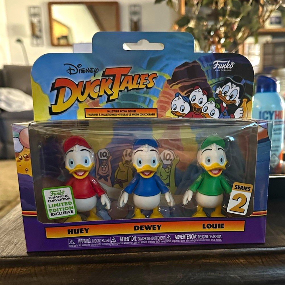 Funko DuckTales Huey Dewey Louie Series 2 3-Pack 2019 Con Exclusive