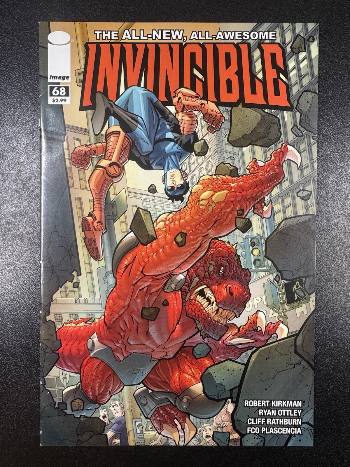 Invincible #68 Image Comics 2009 First Dinosaurus Appearance
